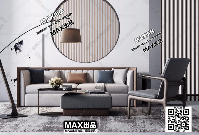 17.Om 2021 3Ds Max - New Chinese Monomer - Ảnh 8