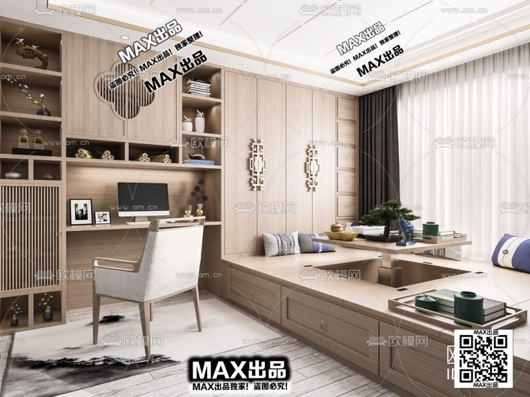 14.Om 2021 3Ds Max - Bedroom - Ảnh 2