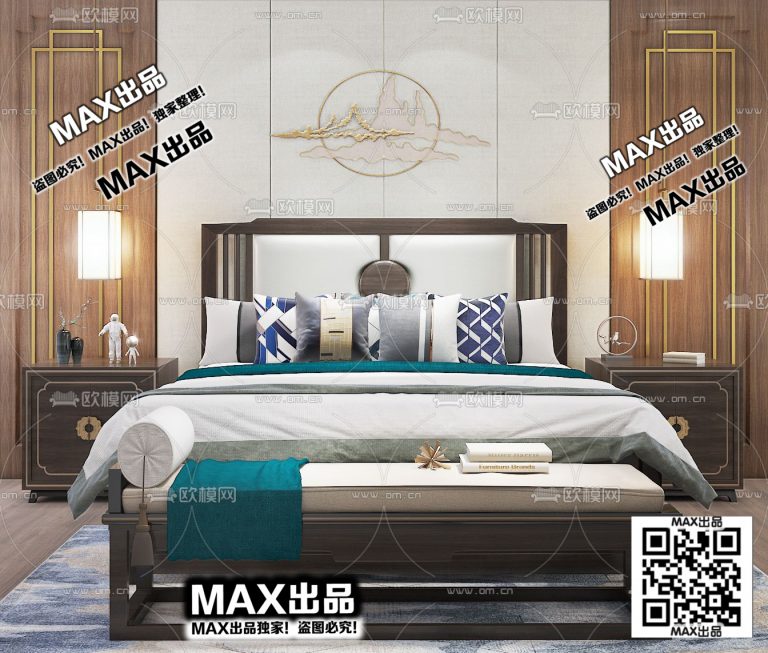 17.Om 2021 3Ds Max - New Chinese Monomer - Ảnh 5