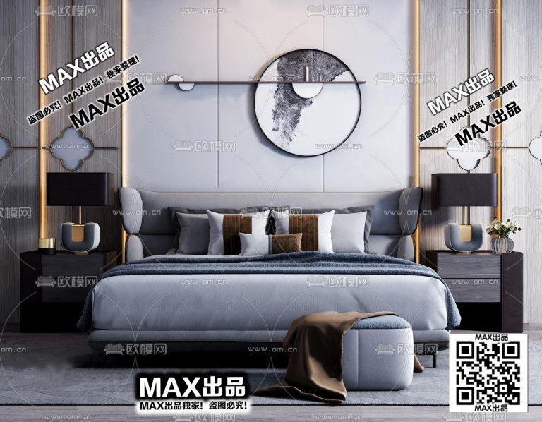 17.Om 2021 3Ds Max - New Chinese Monomer - Ảnh 4