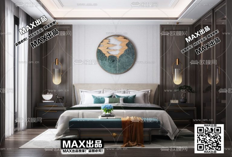17.Om 2021 3Ds Max - New Chinese Monomer - Ảnh 2