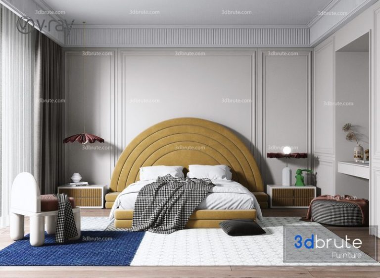 Bedroom vol1 2021 3dbrute - Ảnh 4