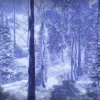 Low Poly Snow Forest