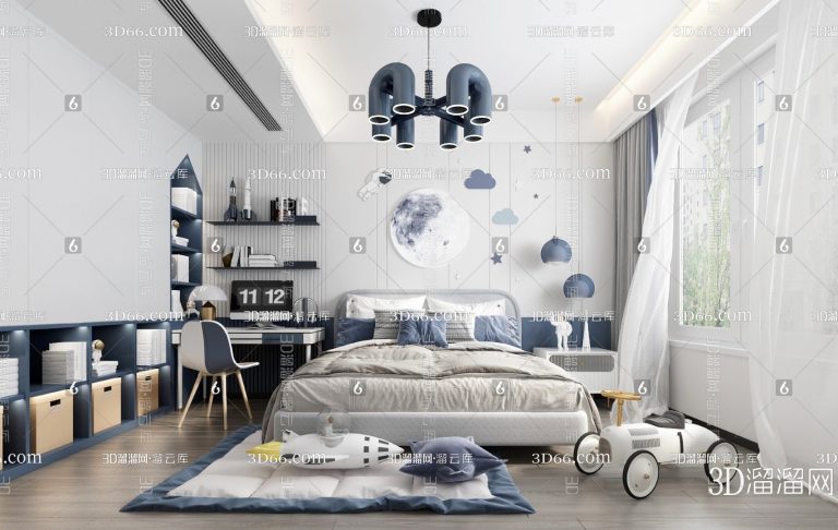 Children's room 3D66 Vol 1 - Ảnh 8