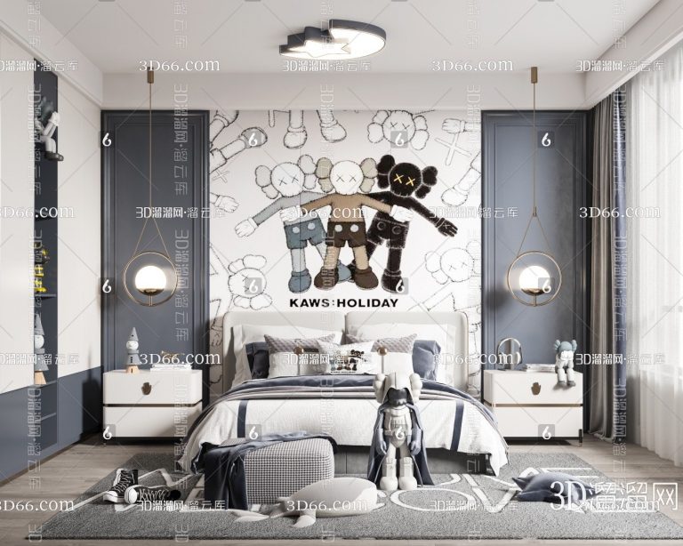 Children's room 3D66 Vol 1 - Ảnh 7