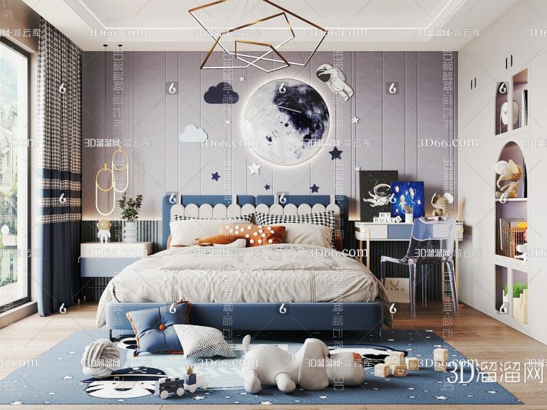 Children's room 3D66 Vol 1 - Ảnh 6