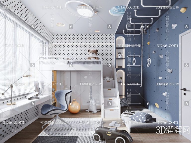 Children's room 3D66 Vol 1 - Ảnh 5