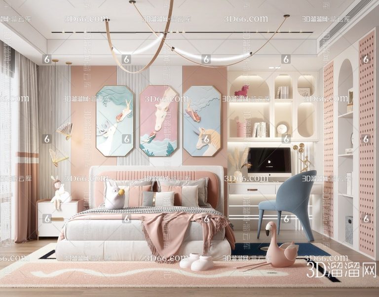 Children's room 3D66 Vol 1 - Ảnh 2