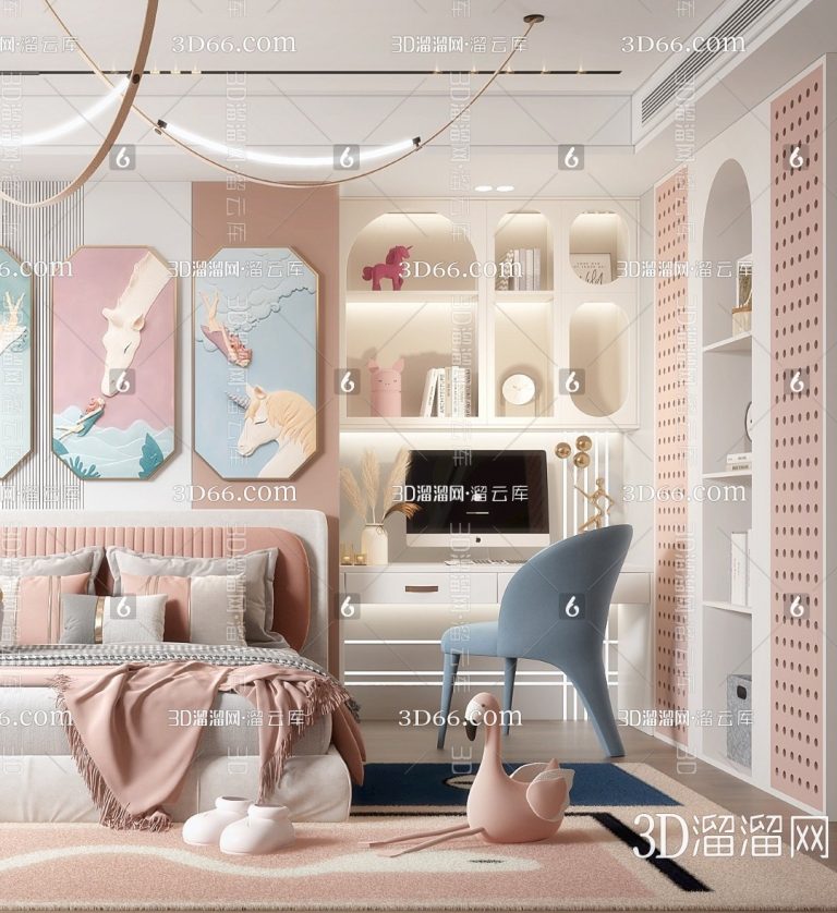 Children's room 3D66 Vol 1 - Ảnh 3