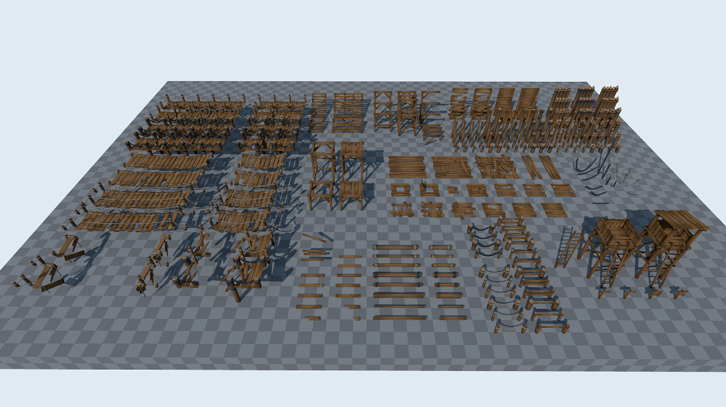 Modular Wooden Set - Ảnh 2