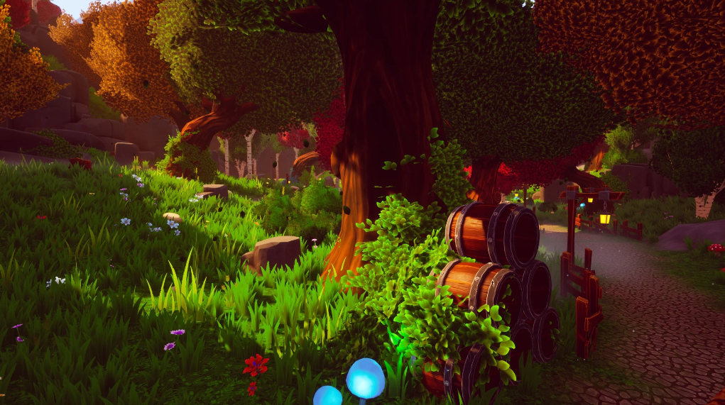PBR Handpainted Environment : Forest