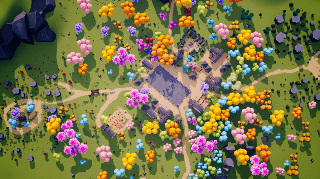 Stylized Fantasy Village