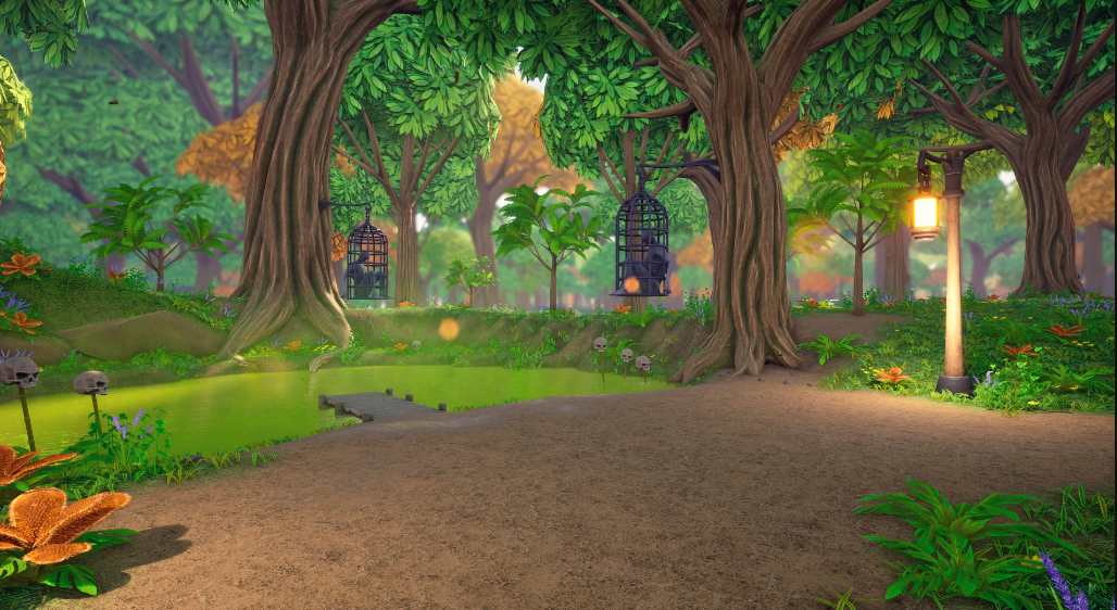 Stylized Forest Cave - Ảnh 2