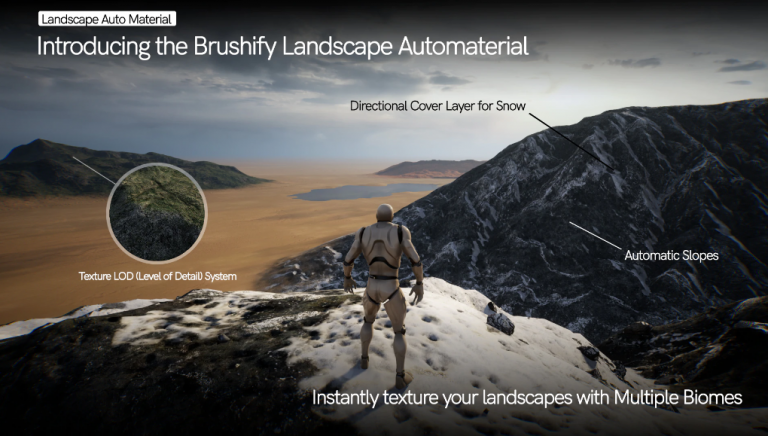 Brushify - Environment Shaders Pack UE5 - Ảnh 2