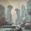 White rocks