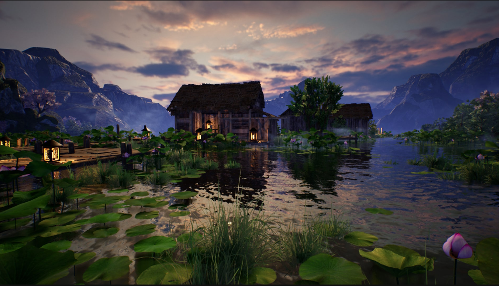 LakeWoodenHouse
