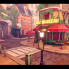 Stylized Paris Street