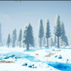 Stylized Snowy Environment
