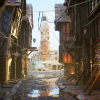 Medieval Town Street Environment Kit