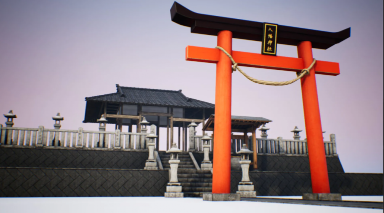 Japanese Shrine Pack - Modular 170+ combinations
