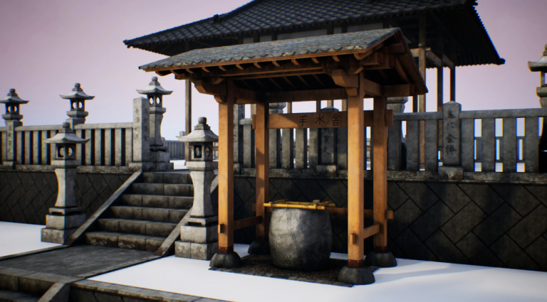 Japanese Shrine Pack - Modular 170+ combinations - Ảnh 2