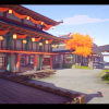 Stylized Japanese Temple