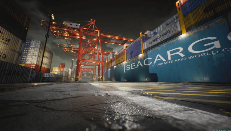 Container Yard Environment Set - Ảnh 2