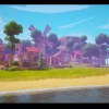 Stylized Ruined Village