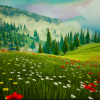 Dreamscape Nature : Mountains - Stylized Open World Environment