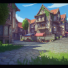 Stylized Medieval Village