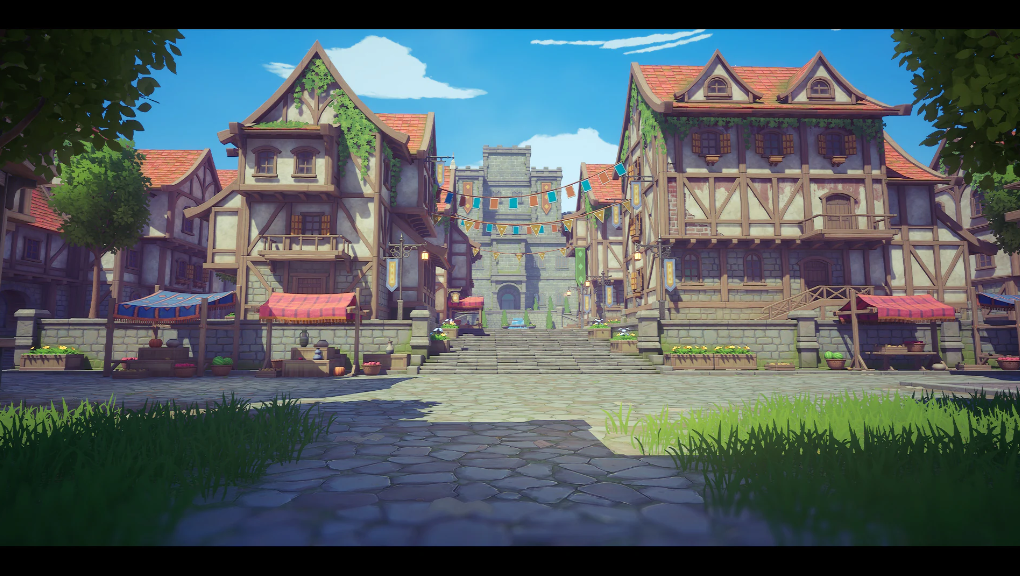 Stylized Medieval Village - Ảnh 2