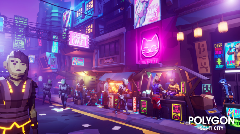POLYGON - Sci-Fi City