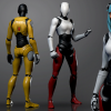 Female Mannequin Character for Stylized Female