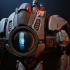 Sci Fi Heavy Bot