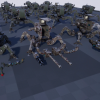 SCI FI: QUADRAPED MECH