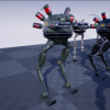 SCI FI: DROID BIPED SENTINEL