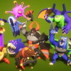 Monster for Enemy Wave 02 : PBR