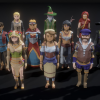 POLYGON Fantasy Characters