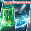 Portals VFX pack (+ interactions)