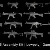 MP5 Firearm - Assembly Kit