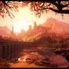Sunrise - Stylized landscape in Unreal 4
