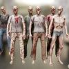 Zombie 02 pack VR / AR / low-poly 3d model