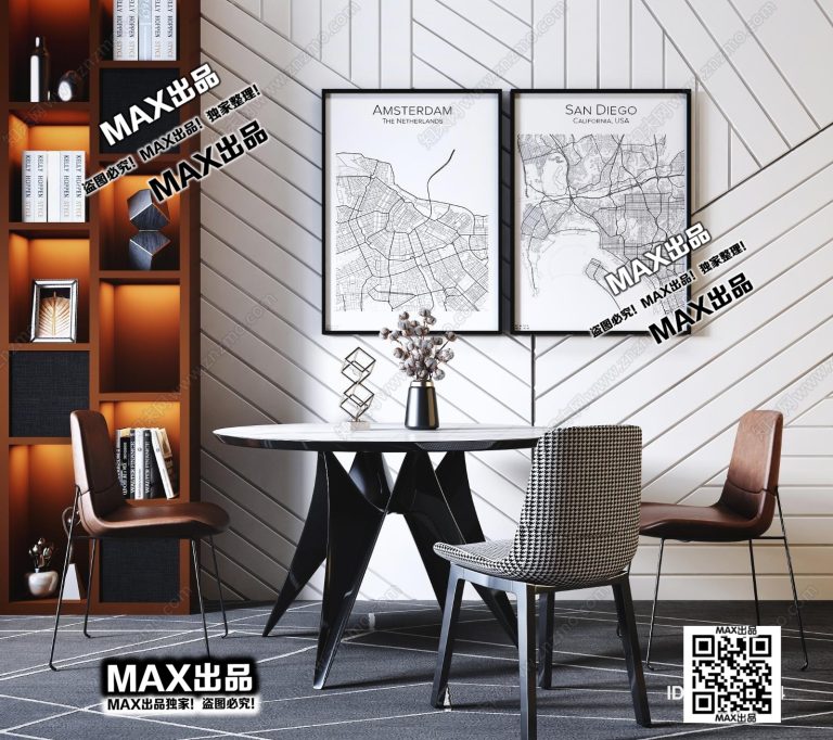 3.Om 2021 3Ds Max - Nordic Restaurant