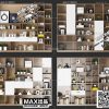 8.Om 2021 3Ds Max - Bookcase
