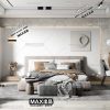 12.Om 2021 3Ds Max - Black and gray interior