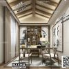 6.Om 2021 3Ds Max - Chinese style office