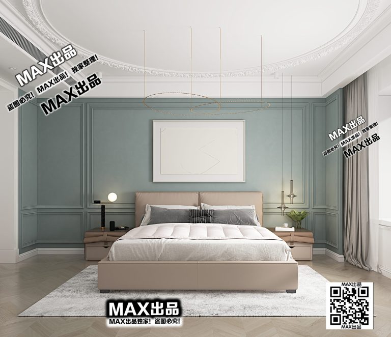 2.Om 2021 3Ds Max - BedRoom