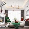 2.Om 2021 3Ds Max - Living 1
