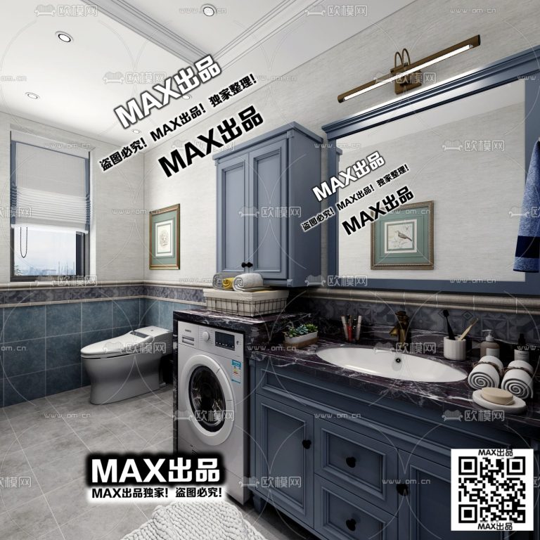 4.Om 2021 3Ds Max - BathRoom