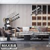 13.Om 2021 3Ds Max - Living Room